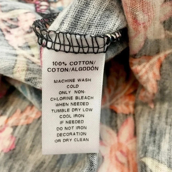 NWT LOFT Laurel Vintage Floral Soft Layering Top - Picture 6 of 8